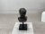 Late 20th Century Classical Greek Style Bronze Bust of a Young Man on Marble Base For Sale - Image 15 of 18