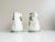 Two antique jugs from Villeroy & Boch Wallerfangen. The ceramic jugs from Art Nouveau have a spray decor with apricot...