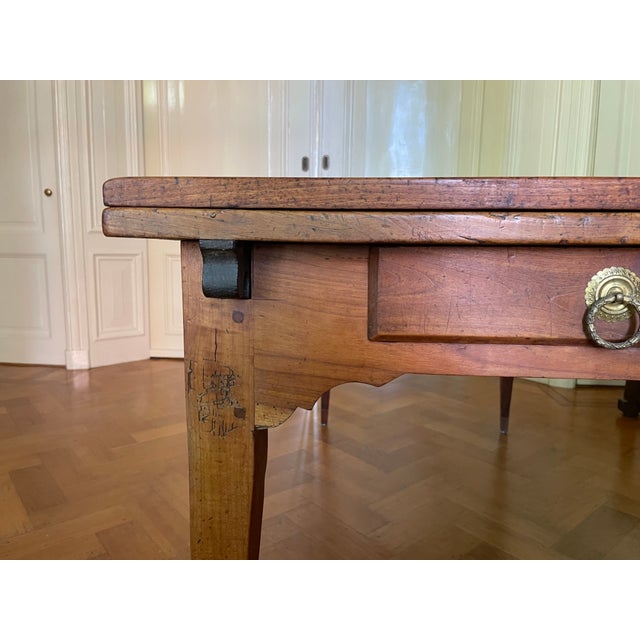 French Extendable Farmhouse Dining Table For Sale - Image 15 of 18