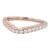 Neil Lane 0.47ctw Diamond Wedding Band Ring Guard Size 5.5 Stackable For Sale