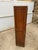 Brown Oak Triple Column Filing Cabinet with Curtains, 1950s For Sale - Image 8 of 18