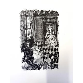 Antoni Clavé - Original Lithograph - For Pushkin's Queen of Spades 1946 For Sale