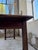 Brown Antique Rustic Farmhouse Table in Walnut, 1900s For Sale - Image 8 of 18
