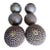 Collection French Boule Bocce Pentanque Studded Balls For Sale