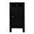 Nora 12 in. W Rectangular Wood 1 Door Narrow End Table with Pull-Out Tray, Antique Coffee For Sale In Chicago - Image 6 of 11