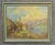 Antique 19th Century Oil Painting of a Rural Coastal Scene Gilt Frame For Sale In Philadelphia - Image 6 of 6