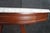 1970s 2 Victorian Revival Cherry Marble Top Lyre Harp Hall Entry Parlor Console Tables For Sale - Image 12 of 13