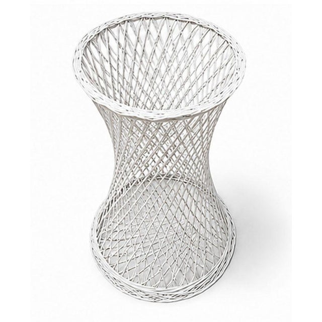 Mid-Century Modern Mid-Century 30" Tall Spun Fiberglass Hourglass Plant Stand by Russell Wood For Sale - Image 3 of 6