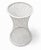 Mid-Century Modern Mid-Century 30" Tall Spun Fiberglass Hourglass Plant Stand by Russell Wood For Sale - Image 3 of 6