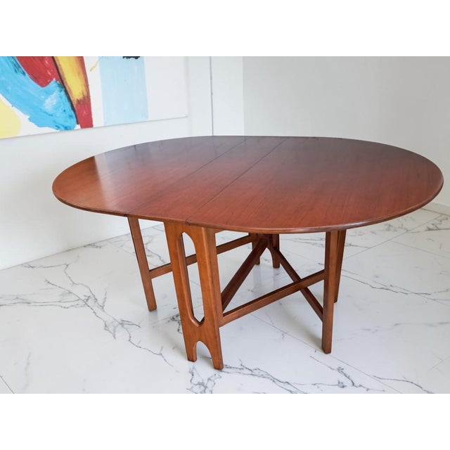 Mid-Century Modern Teak Drop Leaf Dining Table from G-Plan, 1970s For Sale - Image 9 of 18