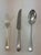 Metal 1980s Silver Dinner Knife, Feather Edge . For Sale - Image 7 of 11