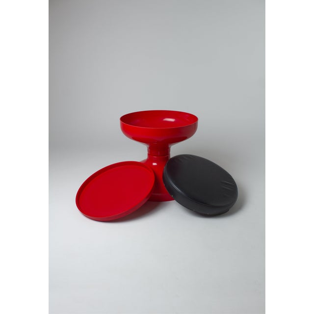 1960s Rochetto Stool by Achille Castiglioni for Kartell, Italy, 1960s For Sale - Image 5 of 6