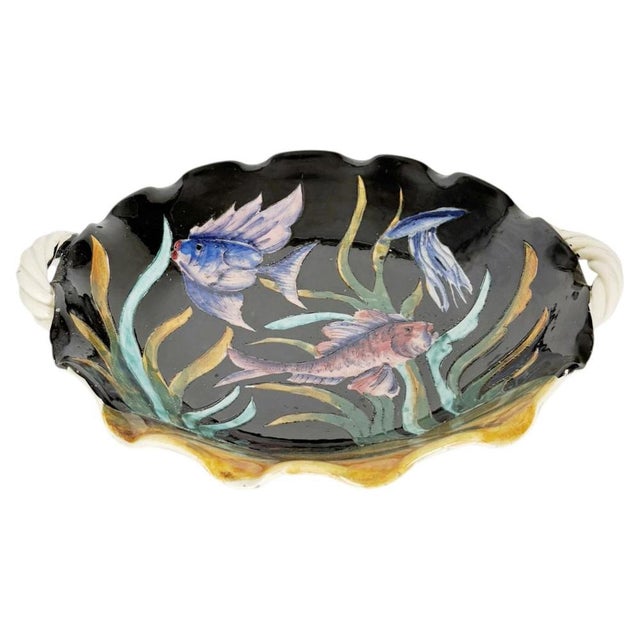 Ceramic Dish from Vallauris, France, 1960s For Sale - Image 12 of 12