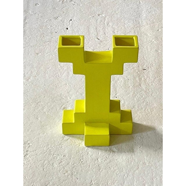 1990s Postmodern Ceramic Atzeco Vase by Florio Keramia, 1990s For Sale - Image 5 of 9