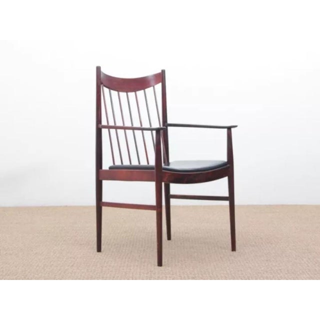 Danish Rosewood Armchairs by Arne Vodder for Sibast, 1960s, Set of 2 For Sale - Image 6 of 16