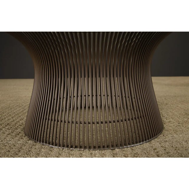 Warren Platner for Knoll International Bronze Coffee Table, Circa 1970s For Sale - Image 10 of 14
