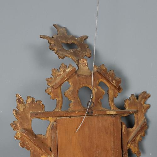 Small Carved Wooden Mirrors, Set of 2 For Sale - Image 9 of 11