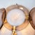 Mid-Century Modern Modernist 9-Disc Hand Blown Murano Amethyst & Translucent Glass Sconces - a Pair For Sale - Image 3 of 6