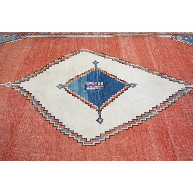Antique Bakshayesh Rug 10'4'' X 14'11'' For Sale - Image 9 of 11