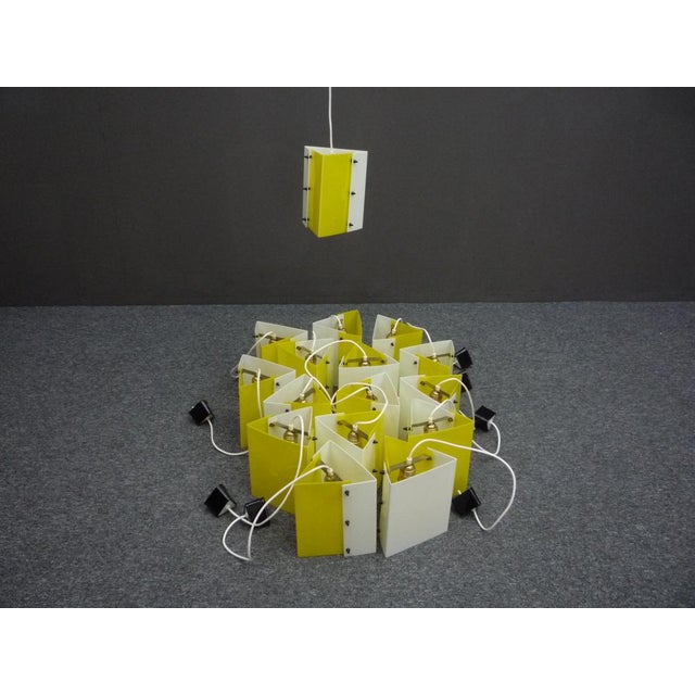 Space Age Acylic Glass Pendant Lamp, 1950s For Sale - Image 12 of 13