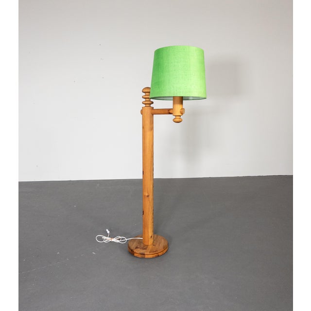 Brown Floor Lamp from Luxus, Vittsjö, Sweden, 1970 For Sale - Image 8 of 9