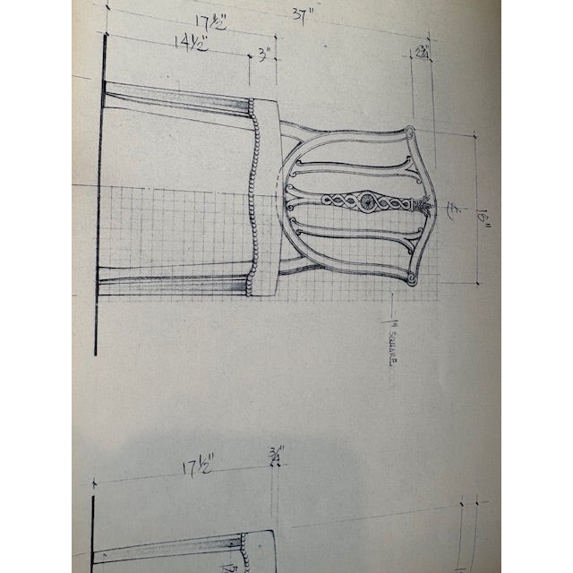 1980s George Hepplewhite Inspired Rosewood Dining Room Side Chairs For Sale - Image 10 of 10