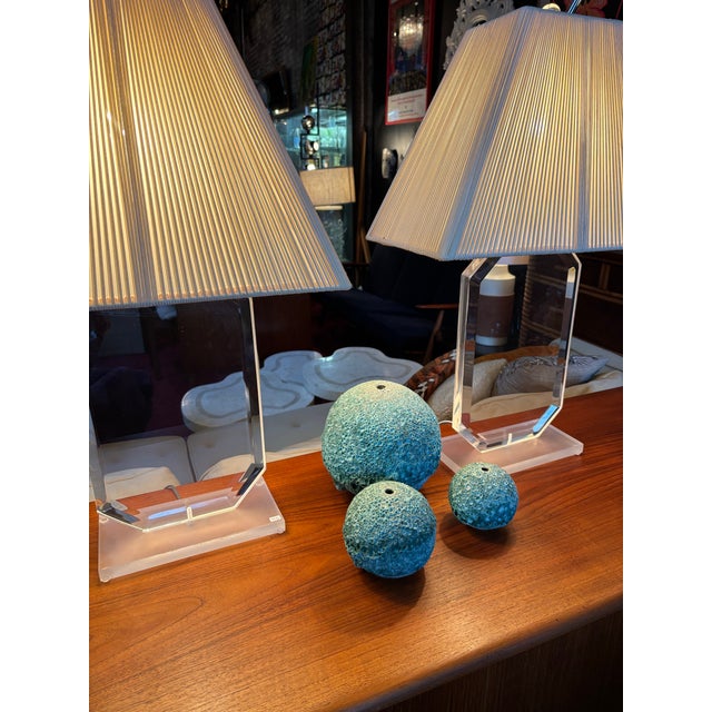 Ceramic 1980s Michael Hamlin Set of 3 Ceramic Vases For Sale - Image 7 of 7