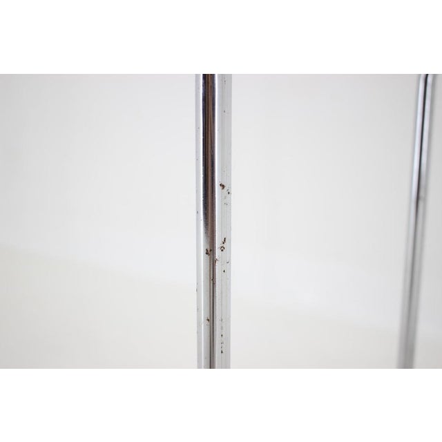 Tubular Chrome Plated Side Table, Former Czechoslovakia, 1960s For Sale - Image 10 of 18