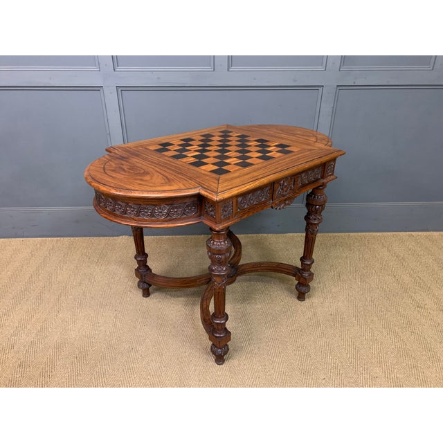 Aglo-Indian Rosewood Chess Top Table, 1875 For Sale - Image 17 of 17