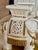 Mid 20th Century Vintage Chinoiserie Regency Glazed Terracotta Ceramic Elephant Garden Side Tables For Sale - Image 5 of 11