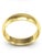 14 Karat Yellow Gold Light Domed Comfort Fit Wedding Band, Estate For Sale - Image 4 of 18