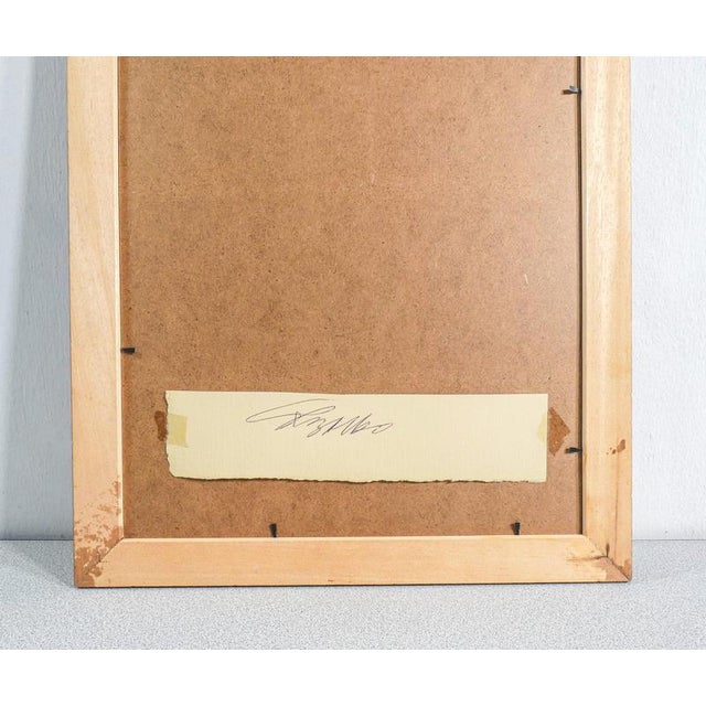 Ezio Gribaudo, Composition, 1970s, Mixed Media For Sale - Image 4 of 8