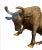 Metal Late 19th Century Brass Bull Sculpture For Sale - Image 7 of 11