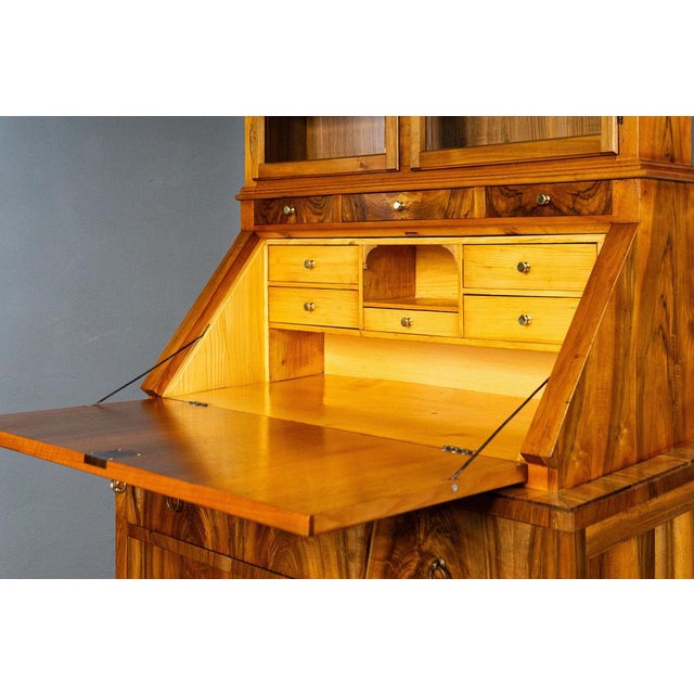 Vintage Secretary Display Cabinet For Sale - Image 14 of 18