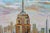 2020s "Aerial View of Empire State Building" Contemporary Expressionist Large Acrylic Oil Painting by Natalia Bessonova For Sale - Image 5 of 10