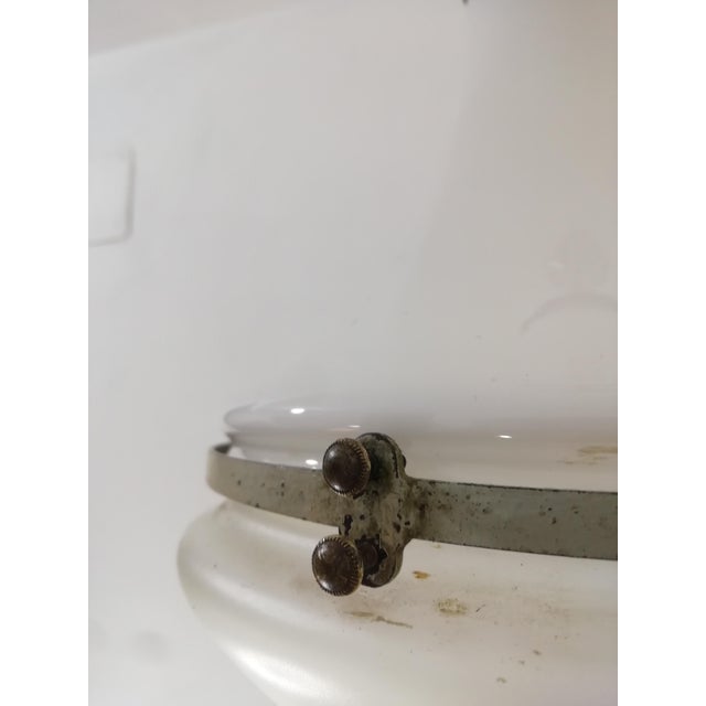 Bauhaus Luzette Ceiling Lamp by Peter Behrens for Siemens, 1930s For Sale - Image 7 of 9