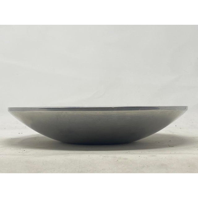 1960s Mid-Century Modern Dansk Polished Aluminum Serving Bowl by Jens Quistgaard For Sale In Atlanta - Image 6 of 8
