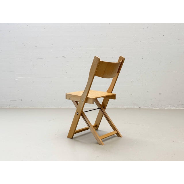 Folding Chairs in Beech Wood, Switzerland, 1990s For Sale - Image 16 of 18