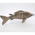 1940s Large Vintage Portuguese Handmade Genuine Silver Fish Sculpture, 1940s For Sale - Image 5 of 14