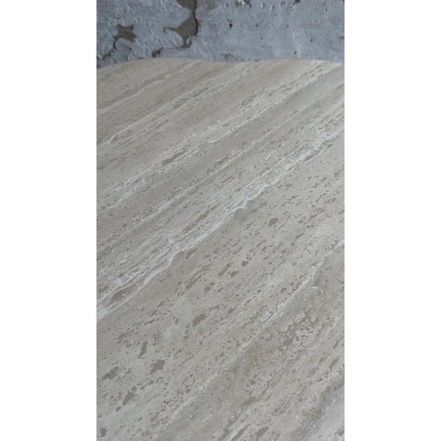 Acrylic Glass Coffee Table with Brass Details and Glass Plate, France, 1980s For Sale - Image 14 of 15