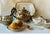 1950s Wedgwood Whitehall Gold Ivy Bone China Tea Set, 10-Piece For Sale - Image 17 of 18