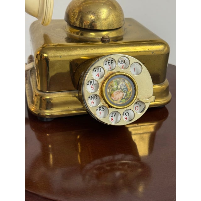 1960s United States Telephone Company French-Style Rotary Telephone, 1967 For Sale - Image 5 of 12