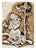 Mid century carved marble figurative girl and kitten by Rodney Marshall Winfield (American, b. 1925). Presented in rustic...