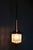 Metal Midcentury Pendant Lamp in Glass and Copper Metal, 1950 For Sale - Image 7 of 14