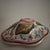Mid-Century Modern Vintage Ceramics Ancos Hand Painted Ceramic 2 Piece Covered Dish Portugal For Sale - Image 3 of 4