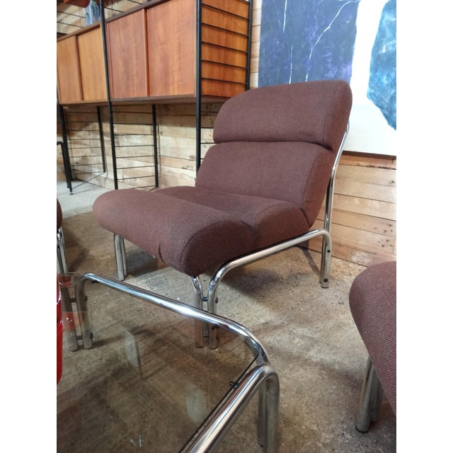 Mid-Century Modern Lounge Chairs for Evertaut International, Set of 4 For Sale - Image 3 of 16