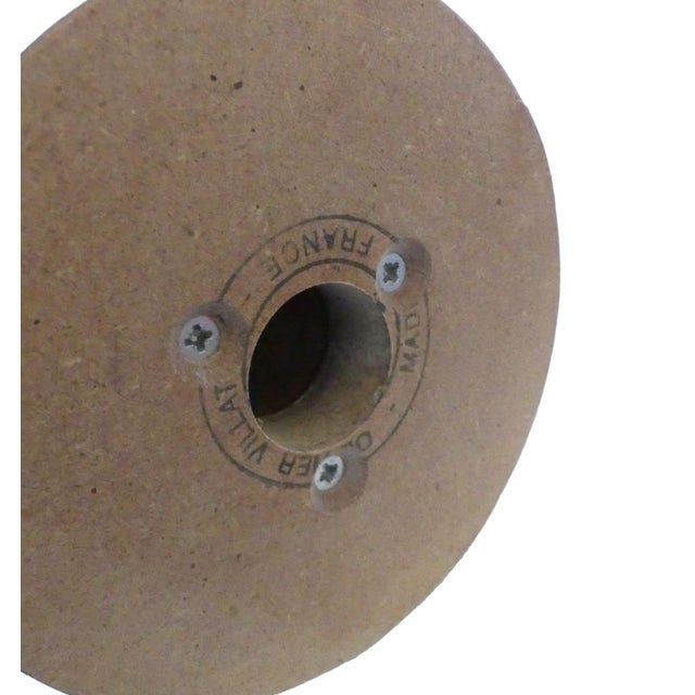 Wood Postmodern French Table Lamp by Olivier Villatte, 1980s For Sale - Image 7 of 8