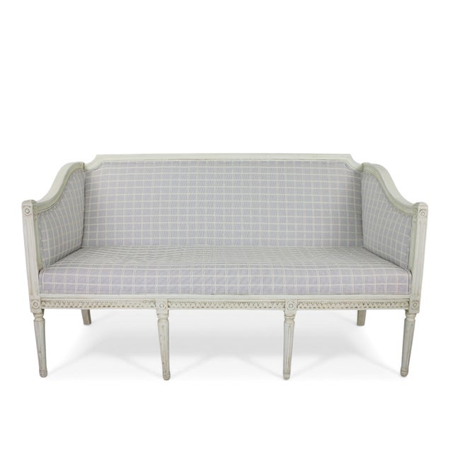 Antique Swedish Bench, 1850 For Sale - Image 11 of 11