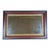 Antique Nineteenth Century Victorian Walnut Overmantel Mirror Gold Gilt Gesso Border For Sale