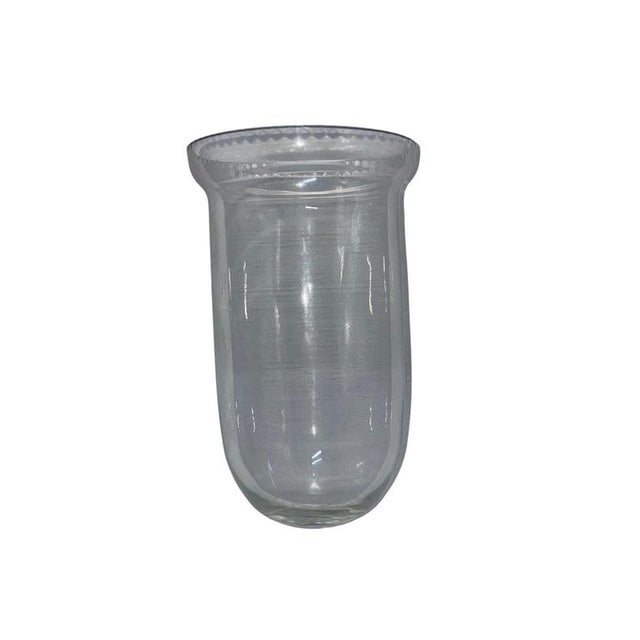 Metal Swedish Silver-Plated Vase with Glass Flower Insert attributed to GAB, 1940s For Sale - Image 7 of 9